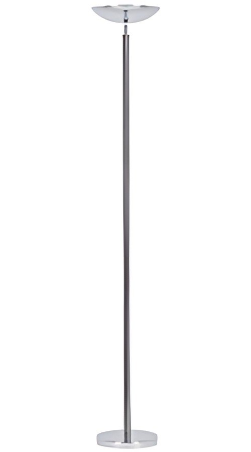 UNiLUX Lampadaire à LED DELY 2.0, dimmable, chromé