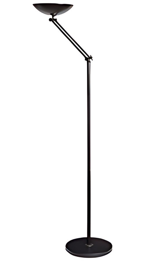 UNiLUX Lampadaire à LED FIRST ARTICULATED, noir