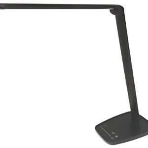 UNiLUX Lampe de bureau à LED WISTLED, noir
