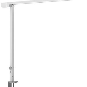 UNiLUX Lampe de bureau LED VENUSLIGHT, pied de serrage,blanc