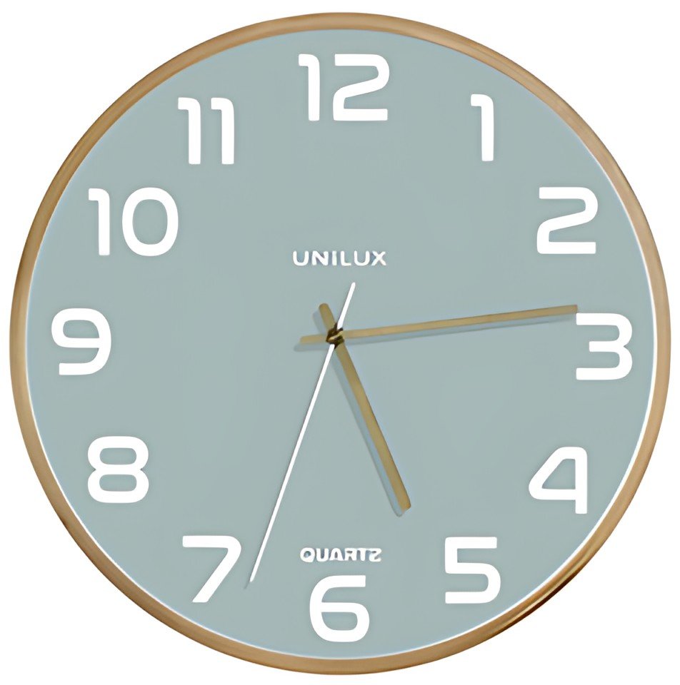 UNiLUX Horloge murale à quartz "BALTIC", vert