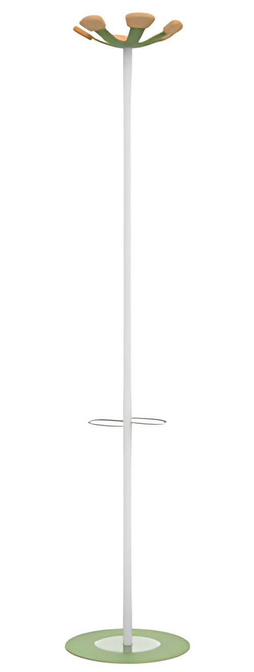 UNiLUX Portemanteau AURORA, hauteur: 1.680 mm, blanc/vert