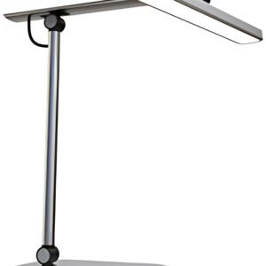 UNiLUX Lampe de bureau LED PURELINE, gris métal