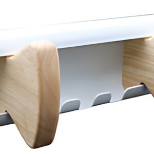 UNILUX Patères / Porte-manteau AURORA, 2 patères