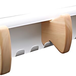 UNILUX Patères / Porte-manteau AURORA, 3 patères