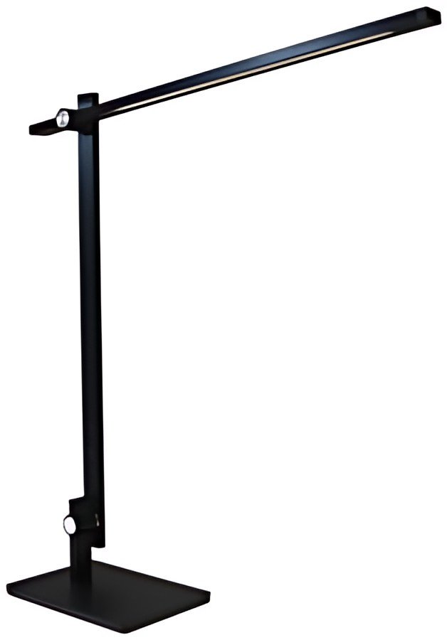 UNILUX Lampe LED de bureau LUMILIGHT, socle, noir