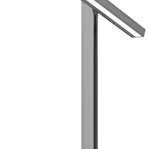 UNiLUX Lampe de bureau à LED ZENITH, pince, gris métallisé