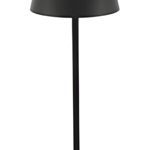 UNiLUX Lampe de bureau à LED et batterie AVA, pied, noir