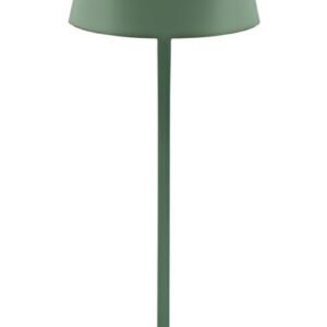 UNiLUX Lampe de bureau à LED et batterie AVA, pied, vert