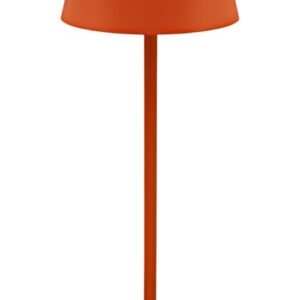 UNiLUX Lampe de bureau à LED et batterie AVA, pied, orange