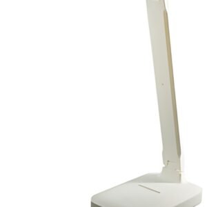 UNiLUX Lampe de bureau à LED et batterie KAPA, pied, blanc