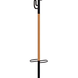 UNiLUX Portemanteau CALIFORNIA, hauteur: 1.750 mm, noir/bois