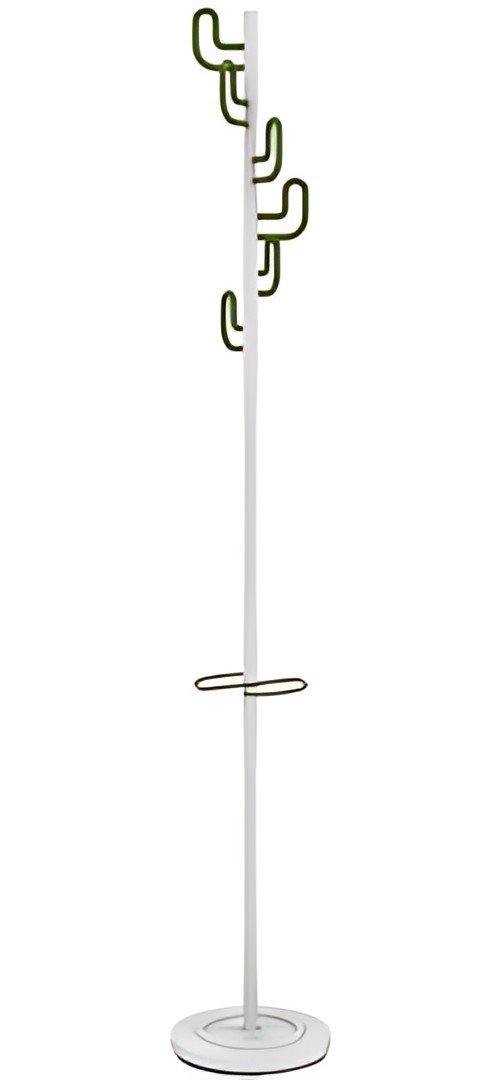 UNiLUX Portemanteau CALIFORNIA, (H) 1.750 mm, blanc/vert