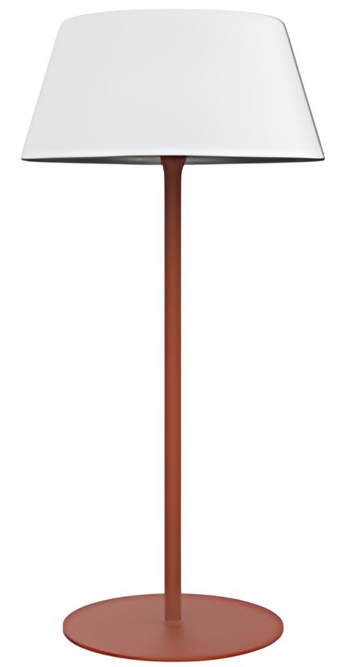 UNiLUX Lampe rechargeable à LED LOOMPA, sur pied, rouge