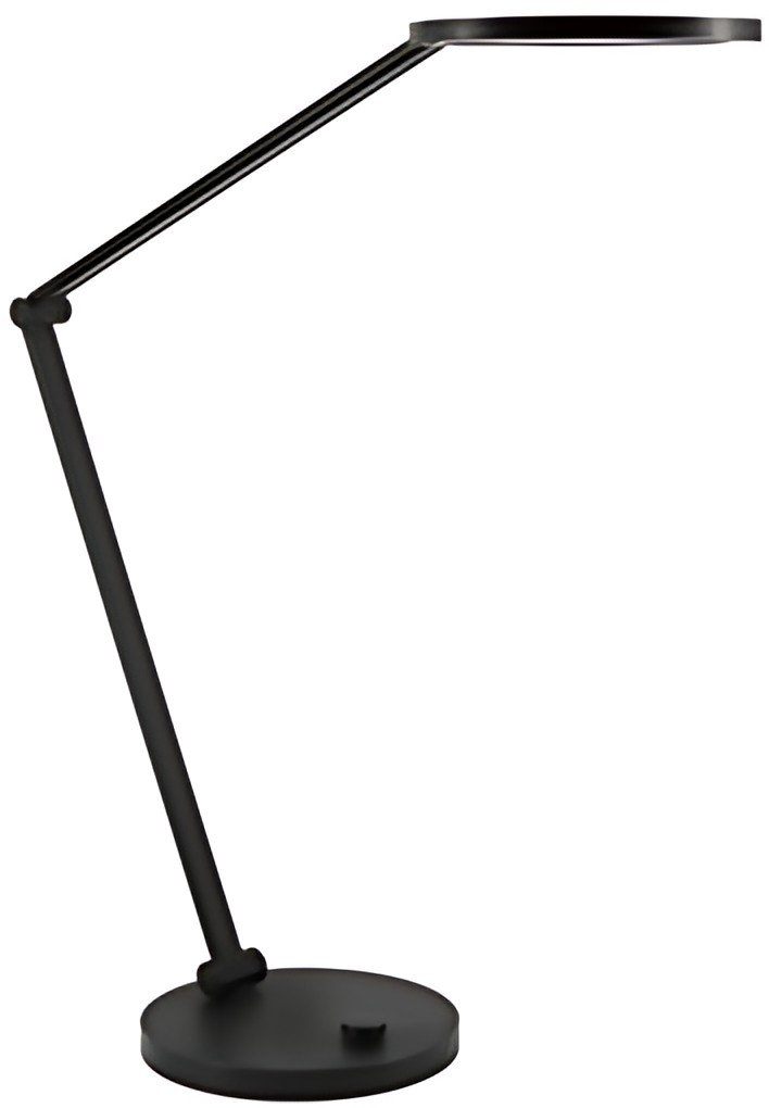 UNiLUX Lampe de bureau à LED OMEGA, sur pied, noir