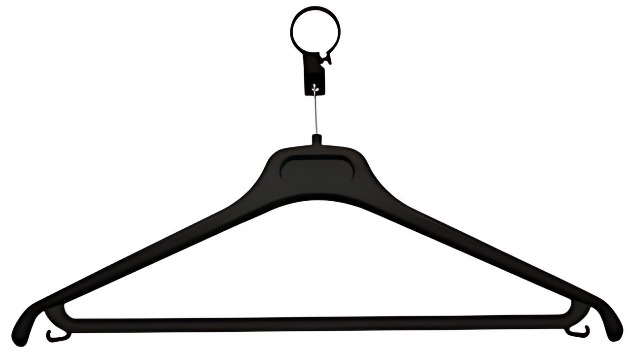 UNiLUX Cintre antivol LOCKY PLUS, noir