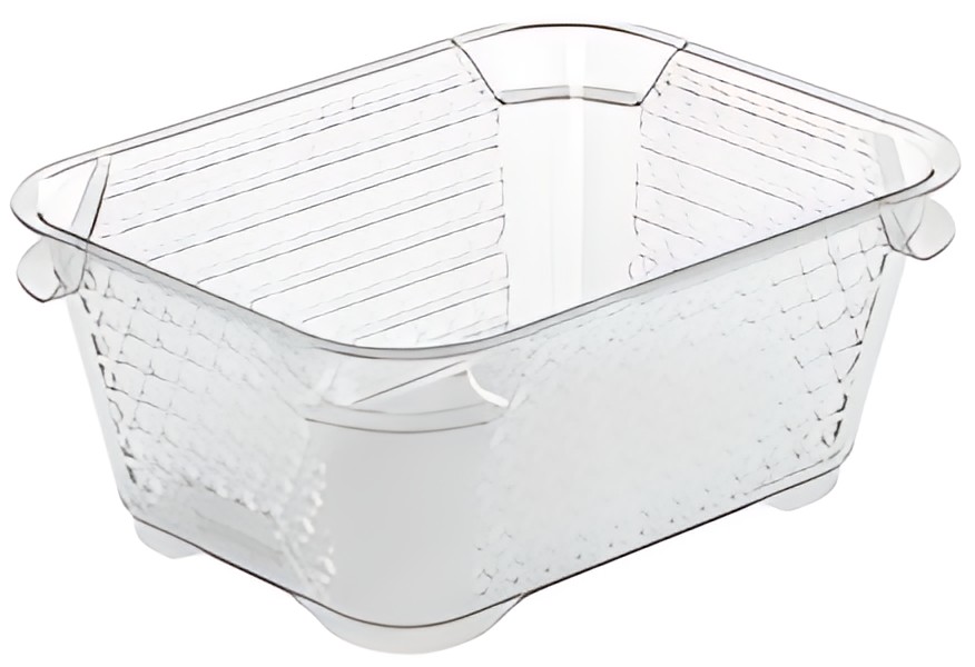 keeeper Corbeille de rangement "mirko", A7, transparent