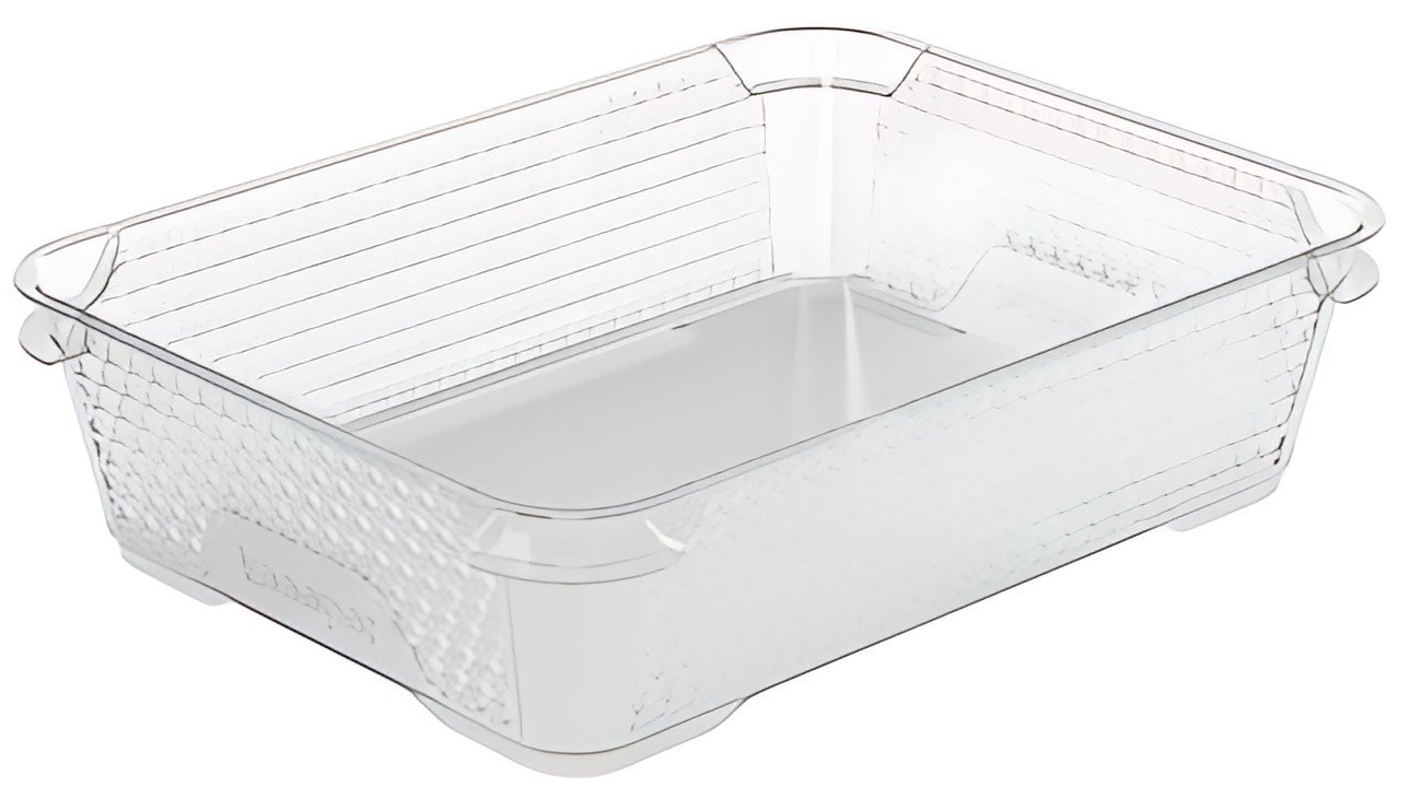 keeeper Corbeille de rangement "mirko", A5, transparent