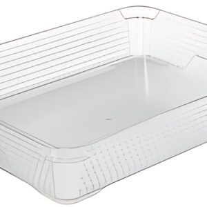 keeeper Corbeille de rangement "mirko", A4, transparent
