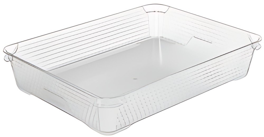 keeeper Corbeille de rangement "mirko", A4, transparent