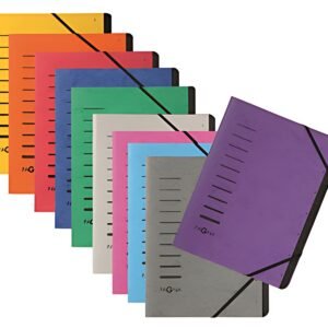 PAGNA Trieur "Sorting File", 7 ml compartiments, bleu