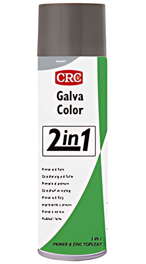 CRC Laque protectrice de peinture GALVACOLOR 2in1, noir,