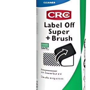 CRC LABEL OFF SUPER + BRUSH Détachant d'étiquettes, 250 ml