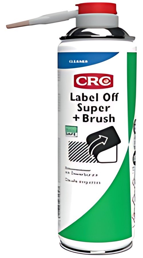CRC LABEL OFF SUPER + BRUSH Détachant d'étiquettes, 250 ml