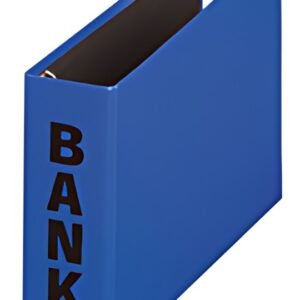 Dossier bancaire PAGNA "Basic Colors", pour relevés bancaires, bleu