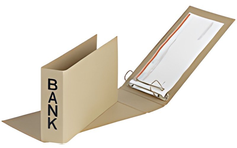 Dossier bancaire PAGNA "Pur", pour extraits de compte, naturel