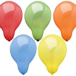 PAPSTAR Ballon de baudruche, diamètre: 190 mm, assorti