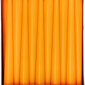 STARPAK Bougie de chandelier, 22 mm, pack de 50, orange