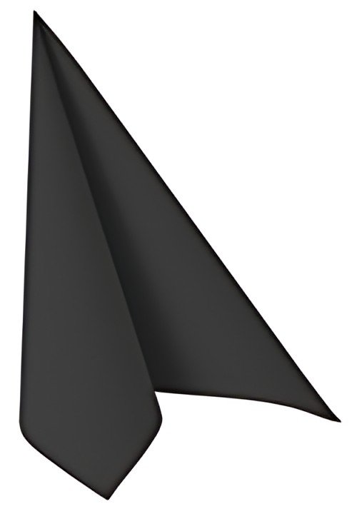 PAPSTAR Serviette "ROYAL Collection", noir
