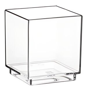 STARPAK Gobelet pour fingerfood, carré, 42 x 42 x 47 mm