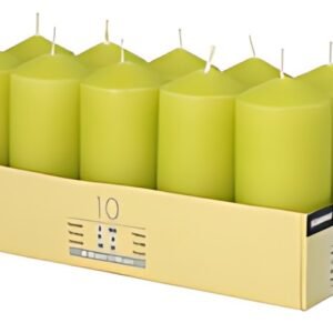 STARPAK Bougies cylindriques, diamètre: 40 mm, kiwi