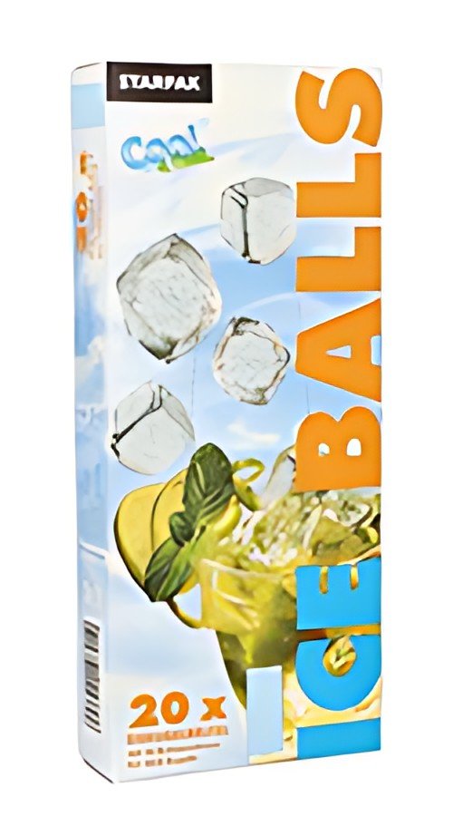 STARPAK Sachet à glacons avec une fermeture automatique