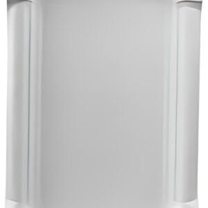 PAPSTAR Assiette en carton "pure" rectangulaire, blanc