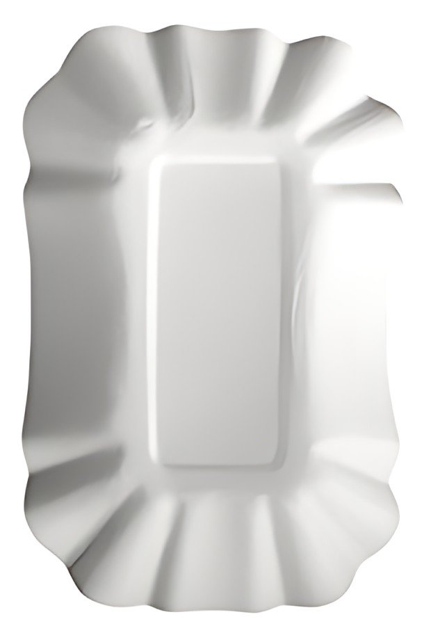 PAPSTAR Barquette à frites "pure", 105 x 175 x 30 mm, blanc