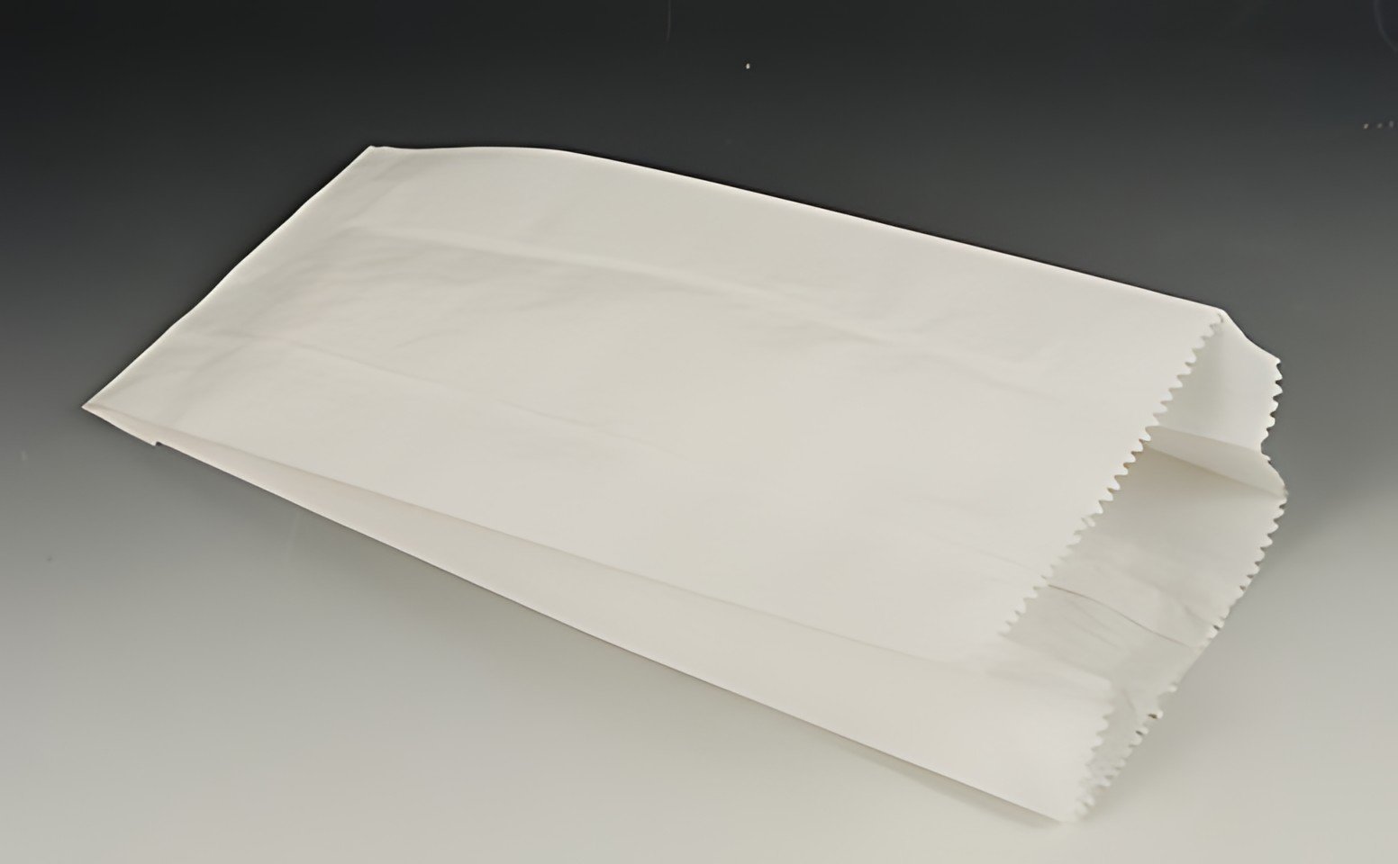 PAPSTAR Sachet à soufflet en papier, blanc