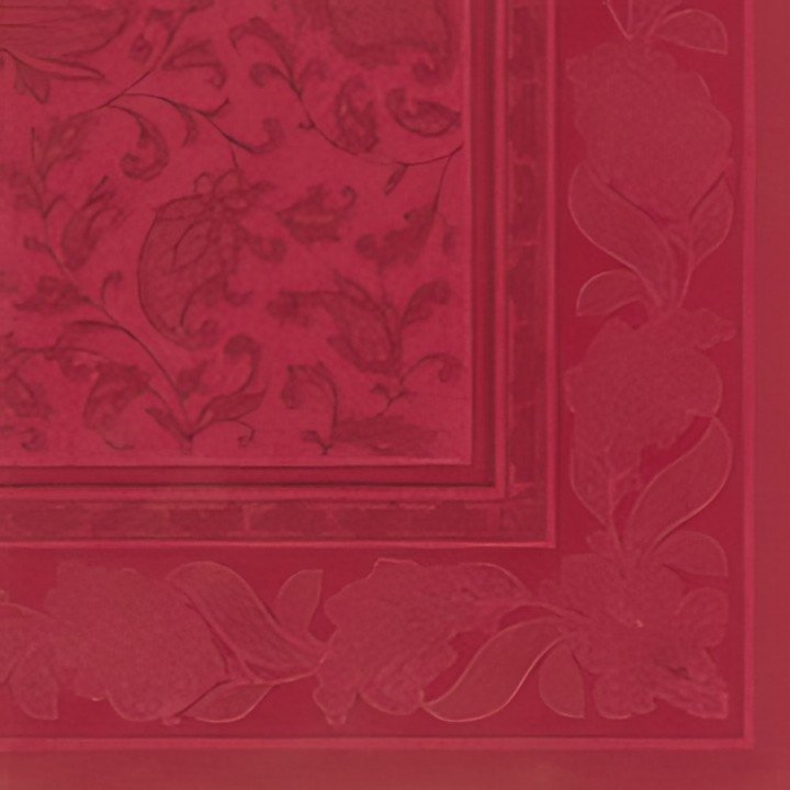 PAPSTAR Serviette "ROYAL Collection Ornaments", bordeaux