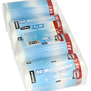 STARPAK Sac poubelle HDPE, 35 litres, transparent