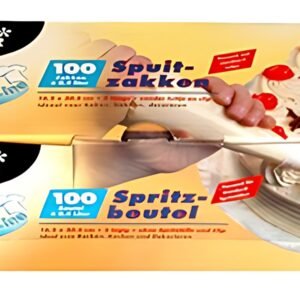 PAPSTAR Poche à dresser en PEBD, transparent, 0,4 l