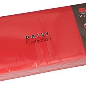 PAPSTAR Serviettes, 320 x 320 mm, 3 couches, rouge