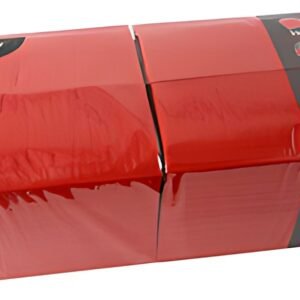PAPSTAR Serviettes bistrot, 330 x 330 mm, rouge