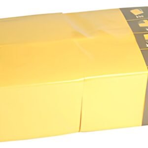 PAPSTAR Serviettes bistrot, 330 x 330 mm, jaune