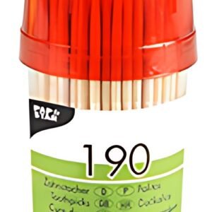 PAPSTAR Cure-dent, en bois, rond, longueur: 65 mm