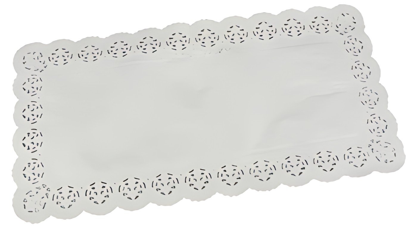 PAPSTAR Napperon, rectangulaire, 400 x 200 mm, blanc