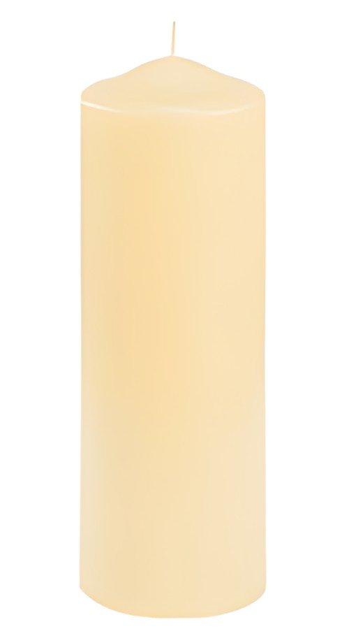 STARPAK Bougie cylindrique, diamètre: 70 mm, crème