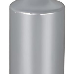 PAPSTAR Bougie cylindrique de Noel, argent