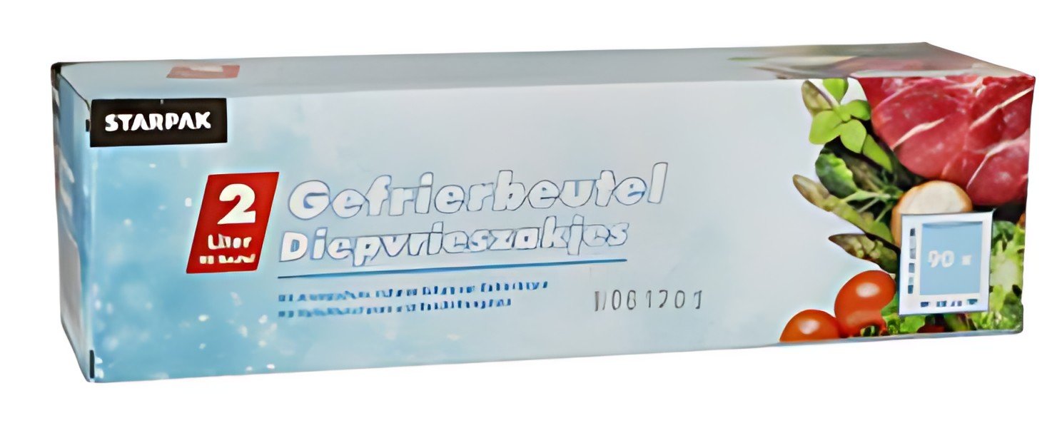 STARPAK Sachet congélation 6 litres, 300x460 mm, transparent